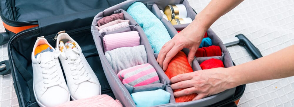 5 mẹo sắp xếp hành lý vào vali đơn giản nhưng hữu ích