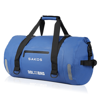 Túi du lịch chống nước Sakos Marino 30L xanh dương