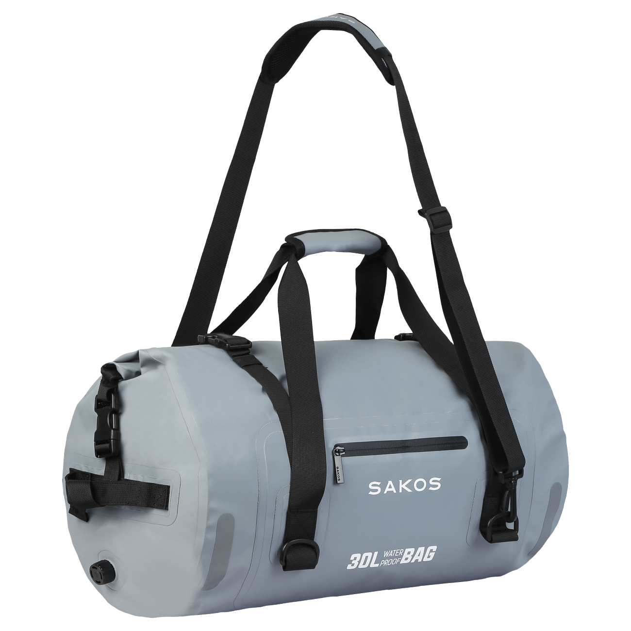 Túi du lịch chống nước Sakos Marino 30L xám