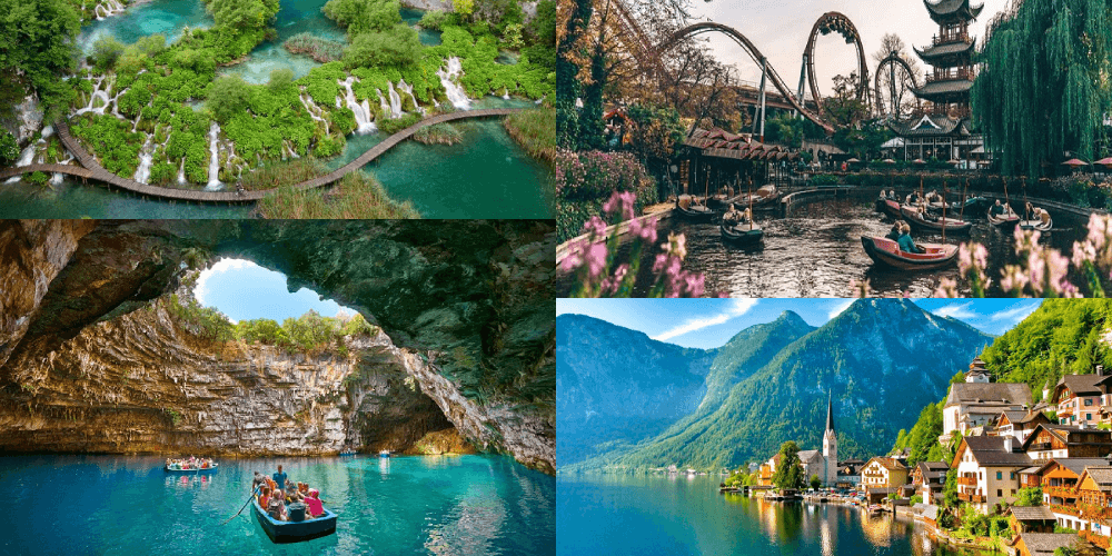 Những địa điểm du lịch ngoài trời đẹp nhất châu Âu