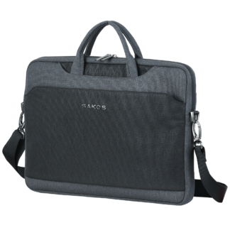 Túi đựng laptop Sakos Flexi 15.6 inch xám phối đen