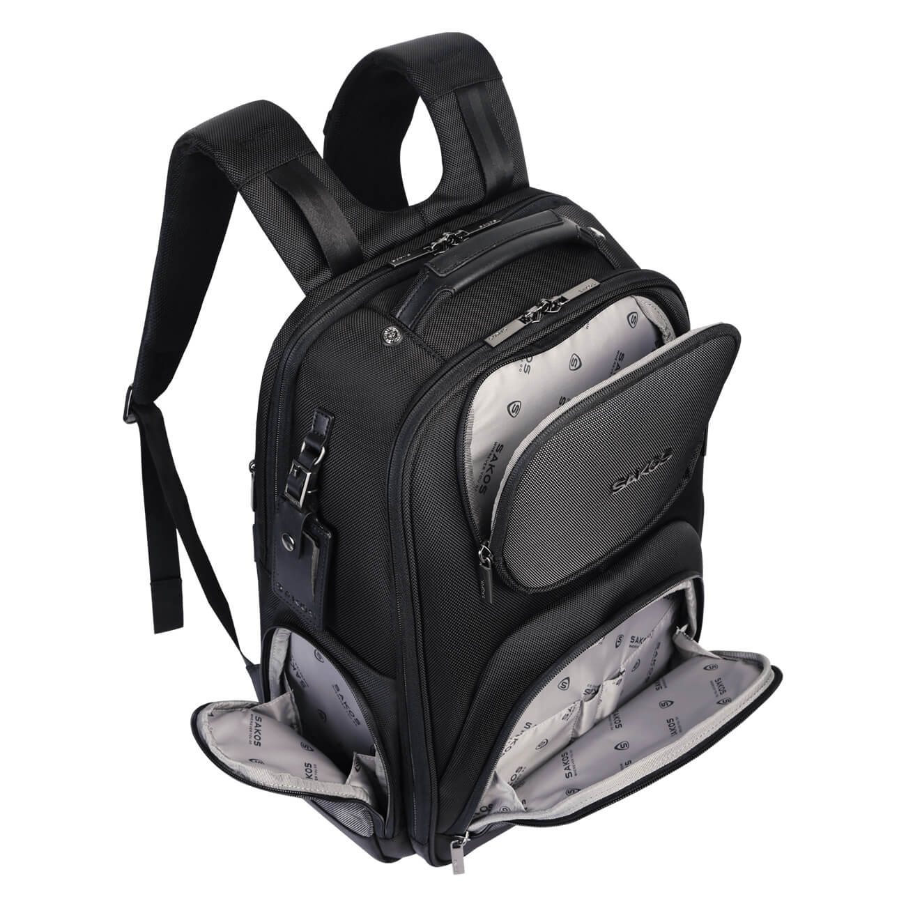 Balo doanh nhân Sakos Impona đen