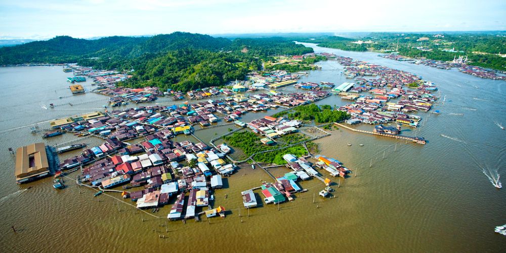 Kampong Ayer - làng nổi lớn nhất thế giới ở Brunei