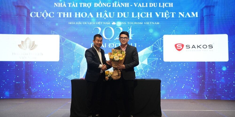 SAKOS trở thành nhà tài trợ vali của Hoa hậu Du lịch Việt Nam 2024