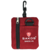 Túi đựng tiền mini Sakos đỏ đô