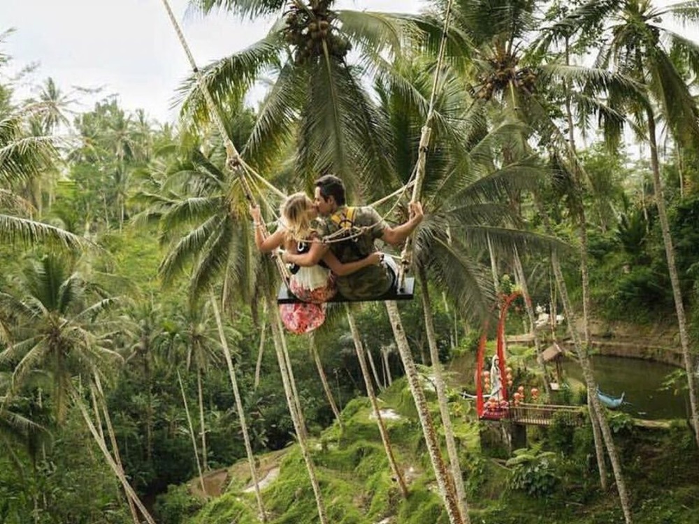 Hoá tiên nữ cùng "xích đu đến thiên đường" Bali Swing 