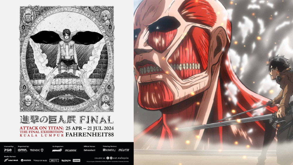 Triển lãm Attack On Titan: The Final Exhibition ở Kuala Lumpur