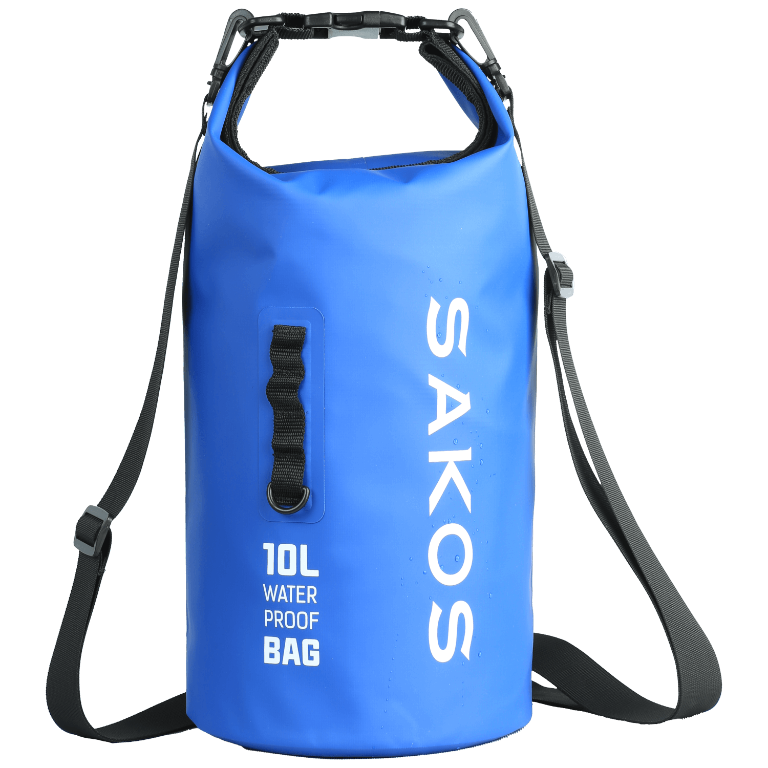 Túi chống nước đi biển Sakos Orcas 10L xanh dương