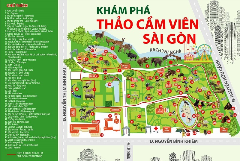 Ghé thăm Thảo cầm viên vào dịp cuối tuần