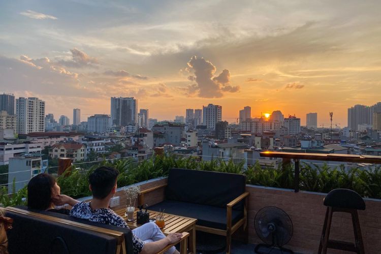 Top quán cafe có view ngắm nhìn thành phố tại Hà Nội