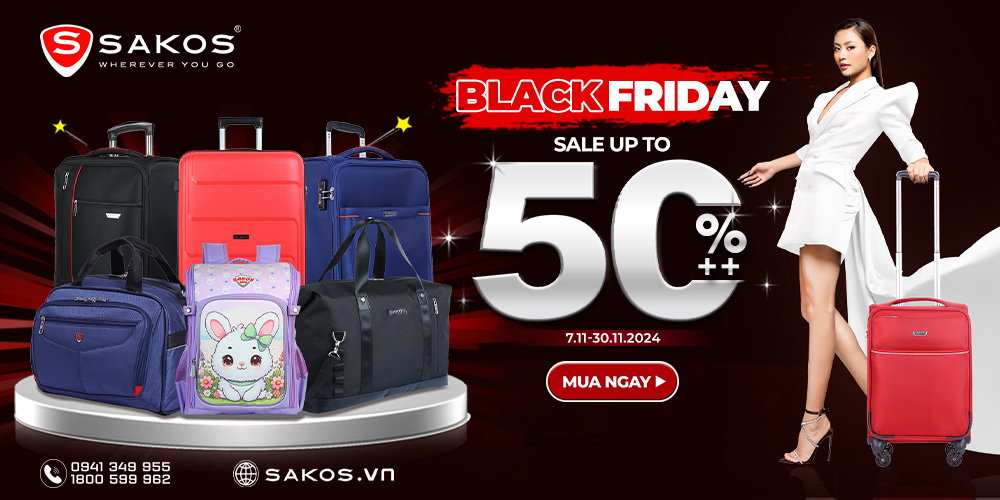 Black Friday 2024, SAKOS tung sale đậm sâu nhất năm