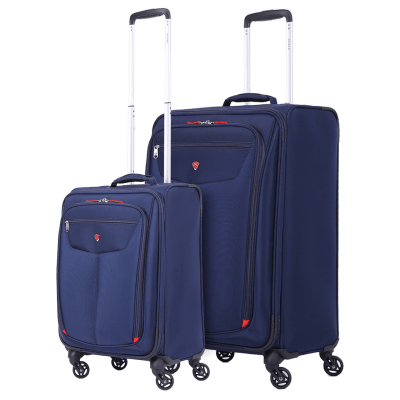 Combo 2 vali vải Sakos Winner SL xanh navy