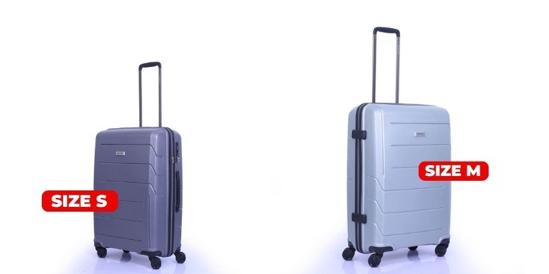 Vali size 24 có kích thước vừa phải