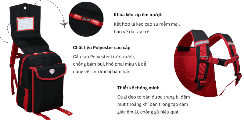 Top 5 balo đi balo đi học chống gù bền bỉ, đa năng và được yêu thích