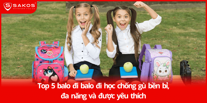 Top 5 balo đi balo đi học chống gù bền bỉ, đa năng và được yêu thích