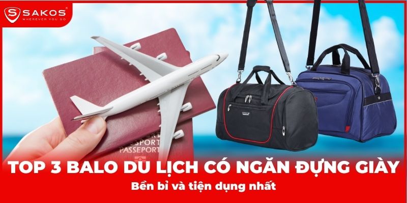 Balo du lịch đựng giày