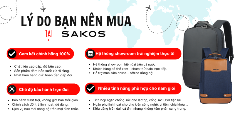 Top 5 balo đi balo đi làm bền bỉ, đa năng và được yêu thích