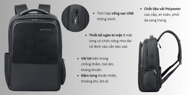 Top 5 balo đi balo đi làm bền bỉ, đa năng và được yêu thích