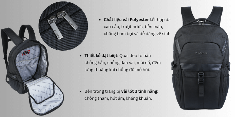 Top 5 balo đi balo đi làm bền bỉ, đa năng và được yêu thích