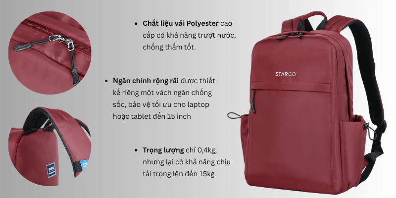 Top 5 balo đi balo đi làm bền bỉ, đa năng và được yêu thích