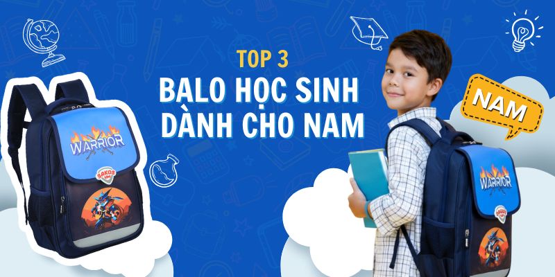 Balo học sinh dành cho nam