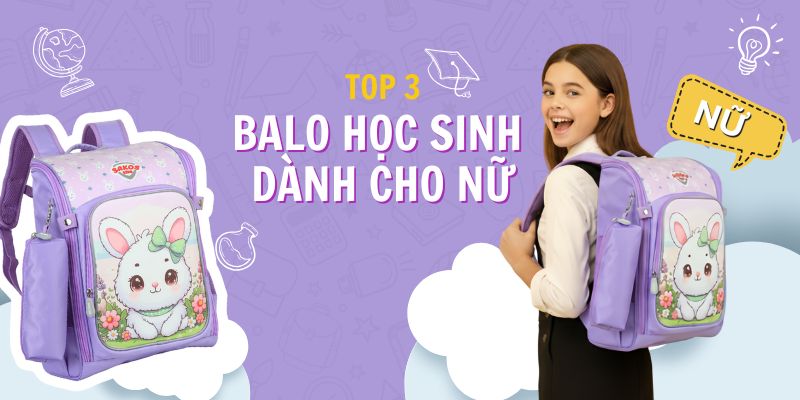 Balo học sinh dành cho nữ