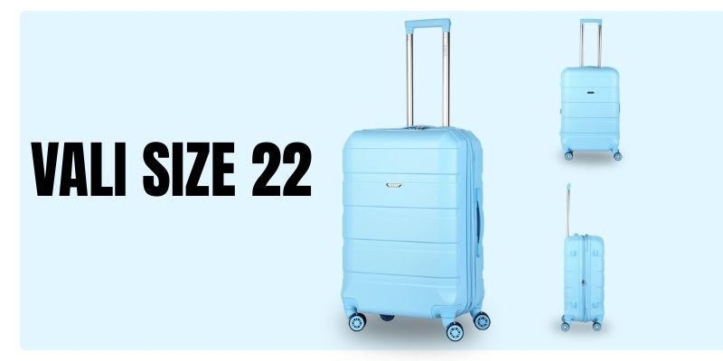Kích thước và dung tích chuẩn vali size 22