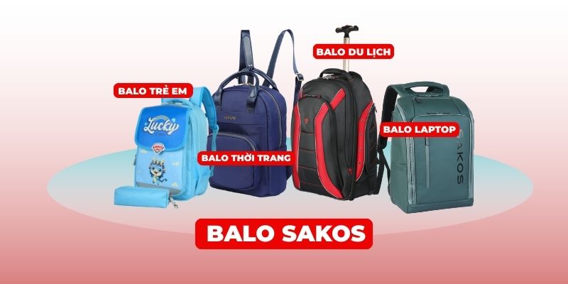 Balo chính hãng Sakos