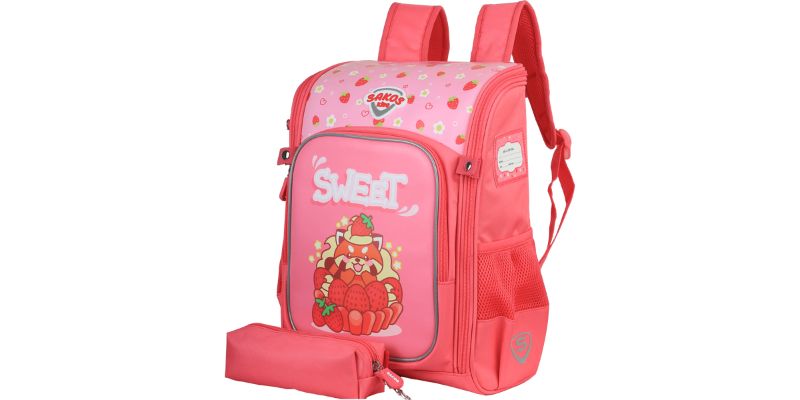 Balo học sinh Sakos Kid Bingo hồng