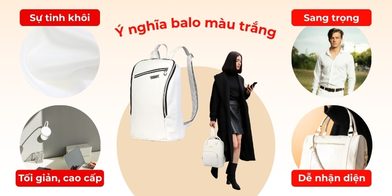 Balo màu trắng ý nghĩa