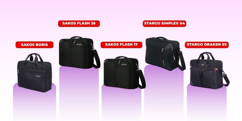 Cặp Sakos có nhiều mẫu mã trẻ trung, hiện đại cho học sinh cấp 2
