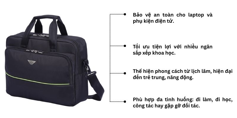 Giá trị của cặp laptop