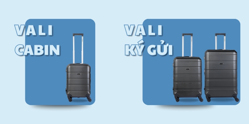 Kinh nghiệm chọn Vali đi máy bay