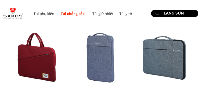Shop túi phụ kiện – túi chống sốc – túi giữ nhiệt, y tế tại Lạng Sơn