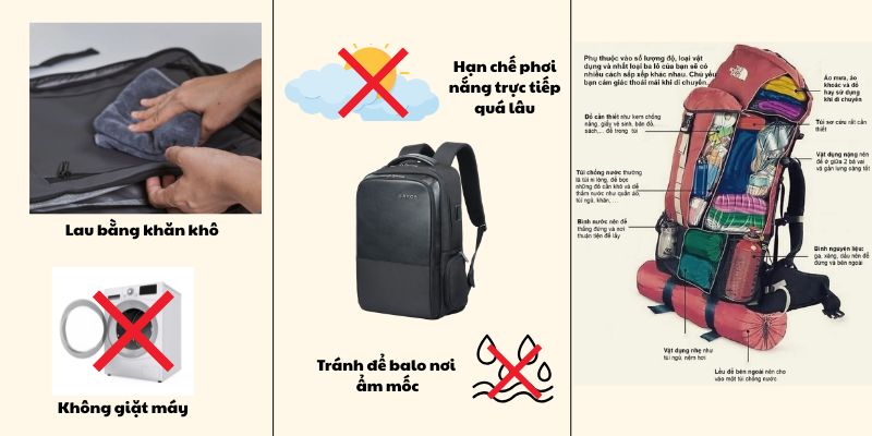 Hướng dẫn sử dụng và bảo quản balo đi phượt Sakos