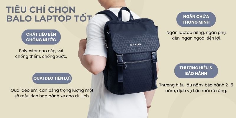 tiêu chí chọn balo tốt