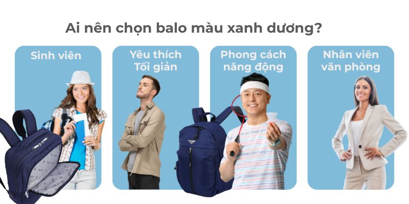 Ai hợp balo xanh dương