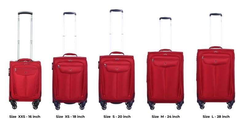 Chọn đúng size vali khi đi máy bay là điều cần thiết. (Ảnh: Sakos.vn)