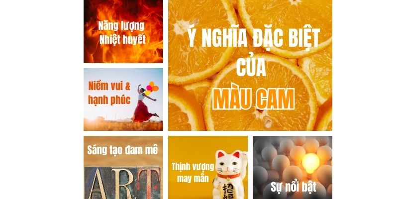 Ý nghĩa của màu cam