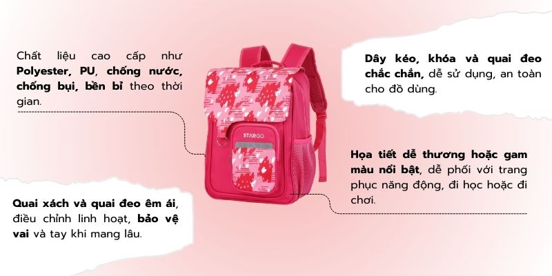 Tiêu chí chọn balo cute