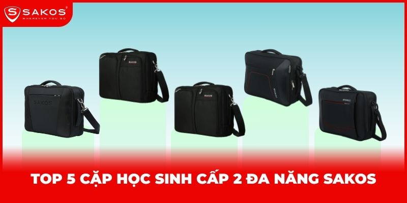 Top cặp học sinh cấp 2 cute đa năng Sakos