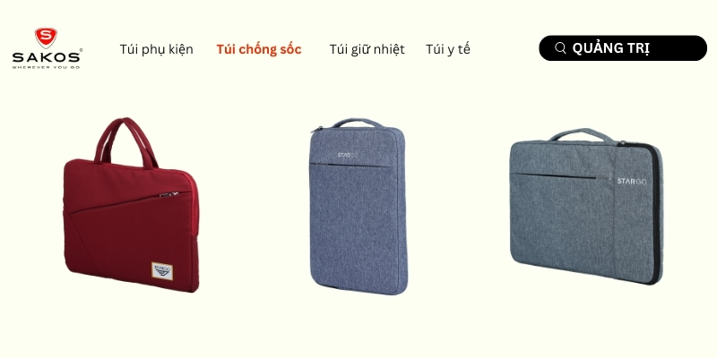 Túi chống sốc Quảng Trị