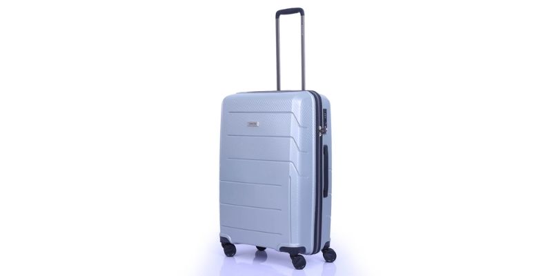 Sản phẩm Vali kéo nhựa Sakos Linery bạc
