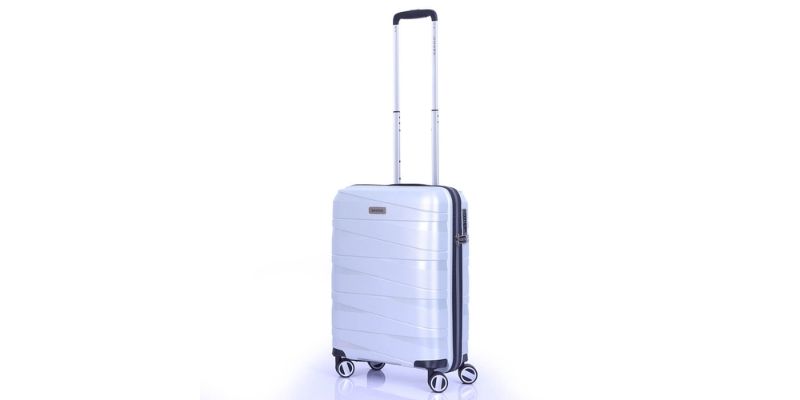 Sản phẩm Vali kéo nhựa Sakos Scarion bạc 