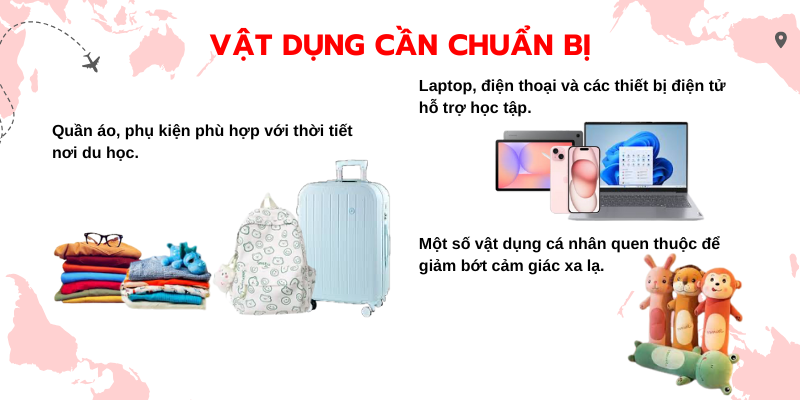 Vật dụng cần chuẩn bị