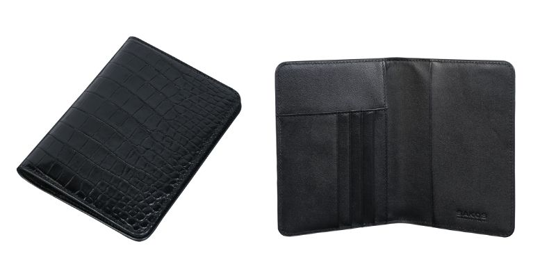 Ví đựng hộ chiếu da cá sấu Sakos Cartera