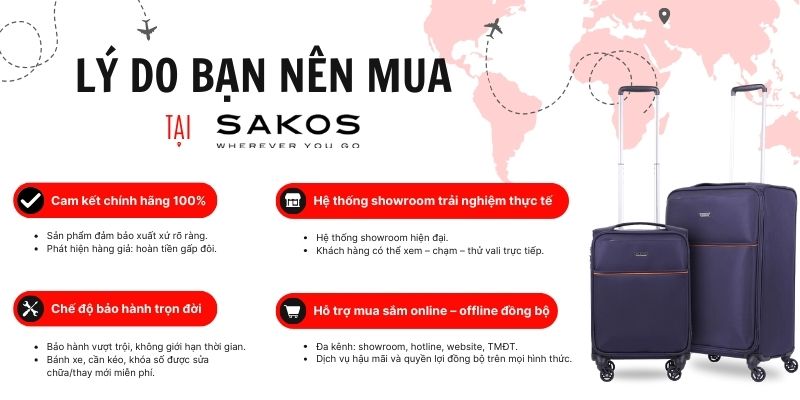 Tại sao nên chọn Sakos