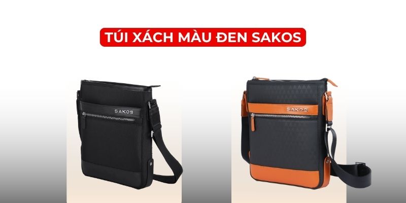 Túi xách Sakos màu đen