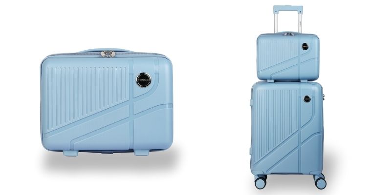 Cốp 14 inch Vali kéo nhựa Stargo Pista.