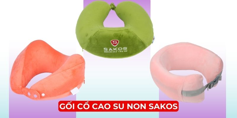Gối cổ đi máy bay Sakos